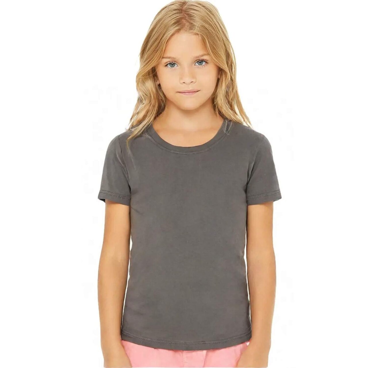 BELLA + CANVAS Premium Youth Jersey Tee with Sustainable Airlume Cotton and Modern Retail Fit